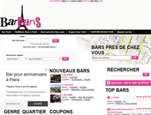 Tablet Screenshot of barparis.com